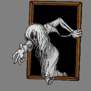 Battle portrait of a ghost from Riggy2k3&#39;s DELUGE remake
