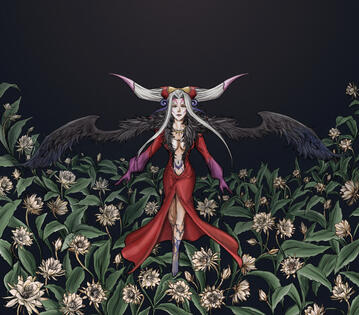 A commission of Ultimecia from Final Fantasy VIII