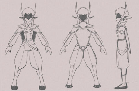 Character turnaround, A Planet Called Ondes